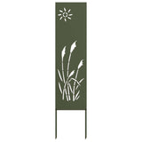 Tuin Privacy Screen Koudgewalst Staal Olijfgroen