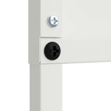 Tuin Privacy Screen Fretwerk Koudgewalst Staal Wit