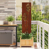 Tuin Privacy Screen Fretwerk Roestig Cortenstaal