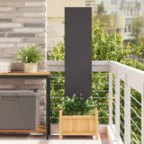 Tuin Privacy Screen Koudgewalst Staal Zwart