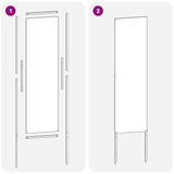 Tuin Privacy Screen Antraciet Koudgewalst Staal Antracietkleurig