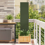 Tuin Privacy Screen Koudgewalst Staal Olijfgroen