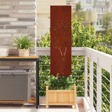 Tuin Privacy Screen Fretwerk Roestig Cortenstaal