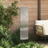 Tuin Privacy Screen Zilver Gegalvaniseerd Staal
