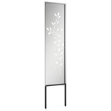 Tuin Privacy Screen Zilver Gegalvaniseerd Staal
