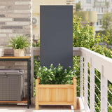 Tuin Privacy Screen Antraciet Koudgewalst Staal Antracietkleurig