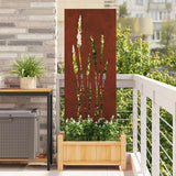 Tuin Privacy Screen Fretwerk Roestig Cortenstaal