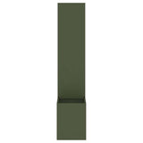 Tuin Privacy Screen 32 X 150 Cm Koudgewalst Staal Olijfgroen