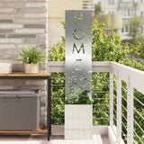 Tuin Privacy Screen Fretwerk Zilver 50 X 32 X 1 Gegalvaniseerd Staal