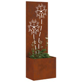 Tuin Privacy Screen Roestig 50 X 32 X 1 Cortenstaal