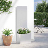 Tuin Privacy Screen Zilver 50 X 32 X 1 Roestvrij Staal