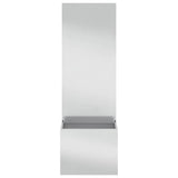 Tuin Privacy Screen Zilver 50 X 32 X 1 Roestvrij Staal