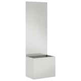 Tuin Privacy Screen Fretwerk Zilver 50 X 32 X 1 Gegalvaniseerd Staal