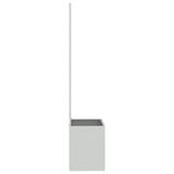 Tuin Privacy Screen Fretwerk Zilver 50 X 32 X 1 Gegalvaniseerd Staal