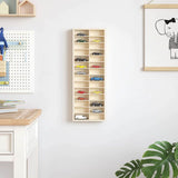 Houten Verzamelaarsvitrine Met 56 Vakken 40X4,5X60Cm