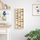Houten Verzamelaarsvitrine Met 56 Vakken 40X4,5X60Cm