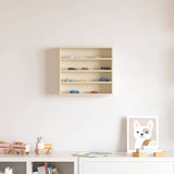 Houten Verzamelvitrine Met 6 Planken 40X8,5X55 Cm