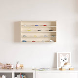 Houten Verzamelvitrine Met 6 Planken 40X8,5X55 Cm