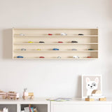 Houten Verzamelvitrine Met 6 Planken 40X8,5X55 Cm