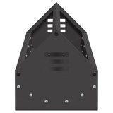 Kippen Voederbak 108 X 20,5 X 20 Cm Koudgewalst Staal