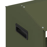 Voederbak Voor Vee Olijf Groen 79 X 35 X 62 Cm