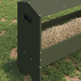 Voederbak Voor Vee Olijf Groen 79 X 35 X 62 Cm