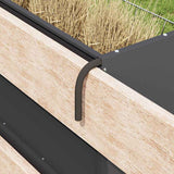 Hooi Feeder 71 X 33 X 70 Cm Koudgewalst Staal