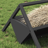 Voederbak Voor Vee 111 X 76 X 38 Cm Koudgewalst Staal