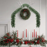 Kerstkrans 2 Pcs Groen 20 M Pvc