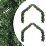 Kerstkrans 2 Pcs Groen 20 M Pvc