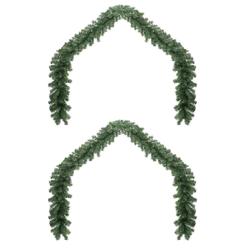 Kerstkrans 2 Pcs Groen 20 M Pvc