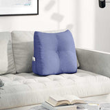 Rugkussen Stof Jeans Blauw