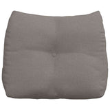 Rugkussen Stof Taupe