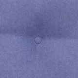 Rugkussen Stof Jeans Blauw