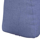Rugkussen Stof Jeans Blauw