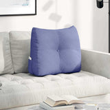 Rugkussen Stof Jeans Blauw