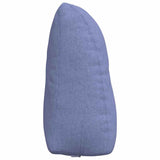 Rugkussen Stof Jeans Blauw