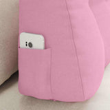 Rugkussen Stof Roze