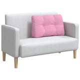 Rugkussen Stof Roze