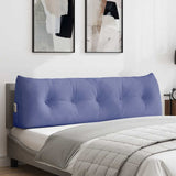 Rugkussen Stof Jeans Blauw