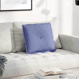 Rugkussen Stof Jeans Blauw