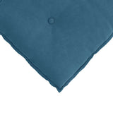 Rugkussen Cordstof Blauw