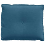Rugkussen Cordstof Blauw