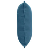 Rugkussen Cordstof Blauw