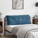 Rugkussen Cordstof Blauw