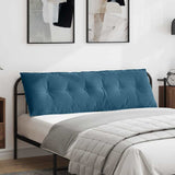 Rugkussen Cordstof Blauw