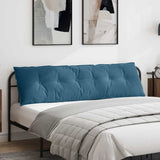 Rugkussen Cordstof Blauw