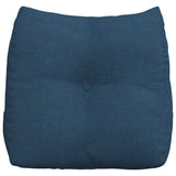 Rugkussen Stof Blauw