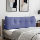 Rugkussen Stof Jeans Blauw