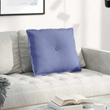 Rugkussen Stof Jeans Blauw